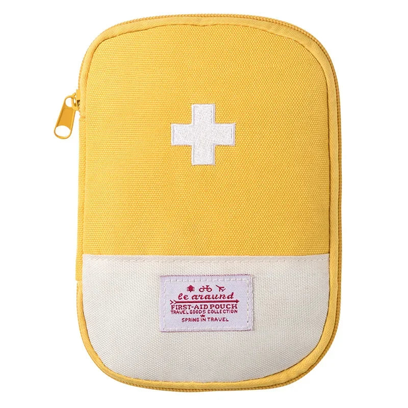 Portable First Aid Kit - Compact Emergency Medical Bag for Travel & Home