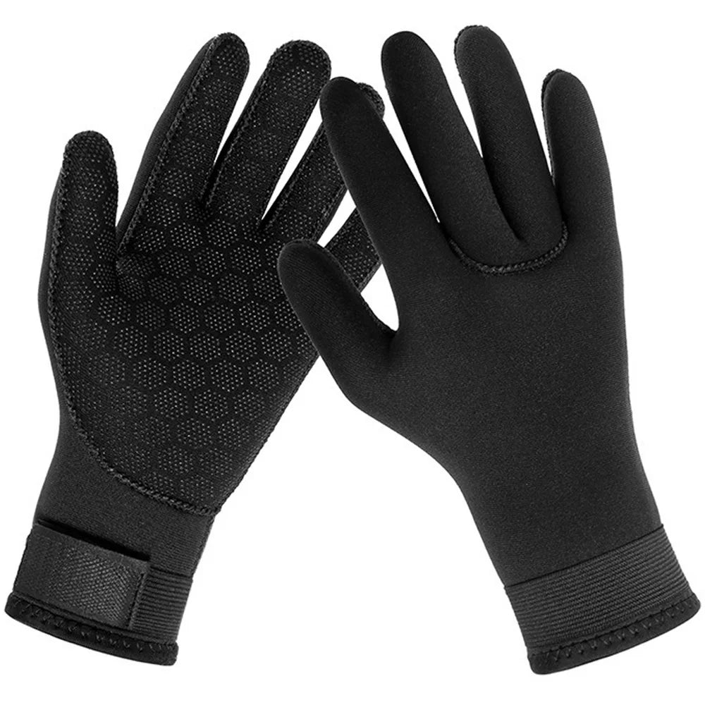 3mm Neoprene Diving Gloves - Thermal Wetsuit Gloves for Water Sports