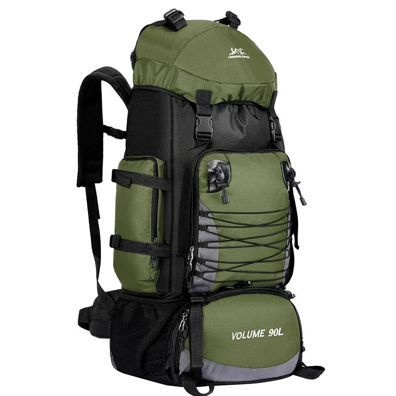 Scione 90L Military Tactical Backpack - Waterproof Hiking Camping Rucksack
