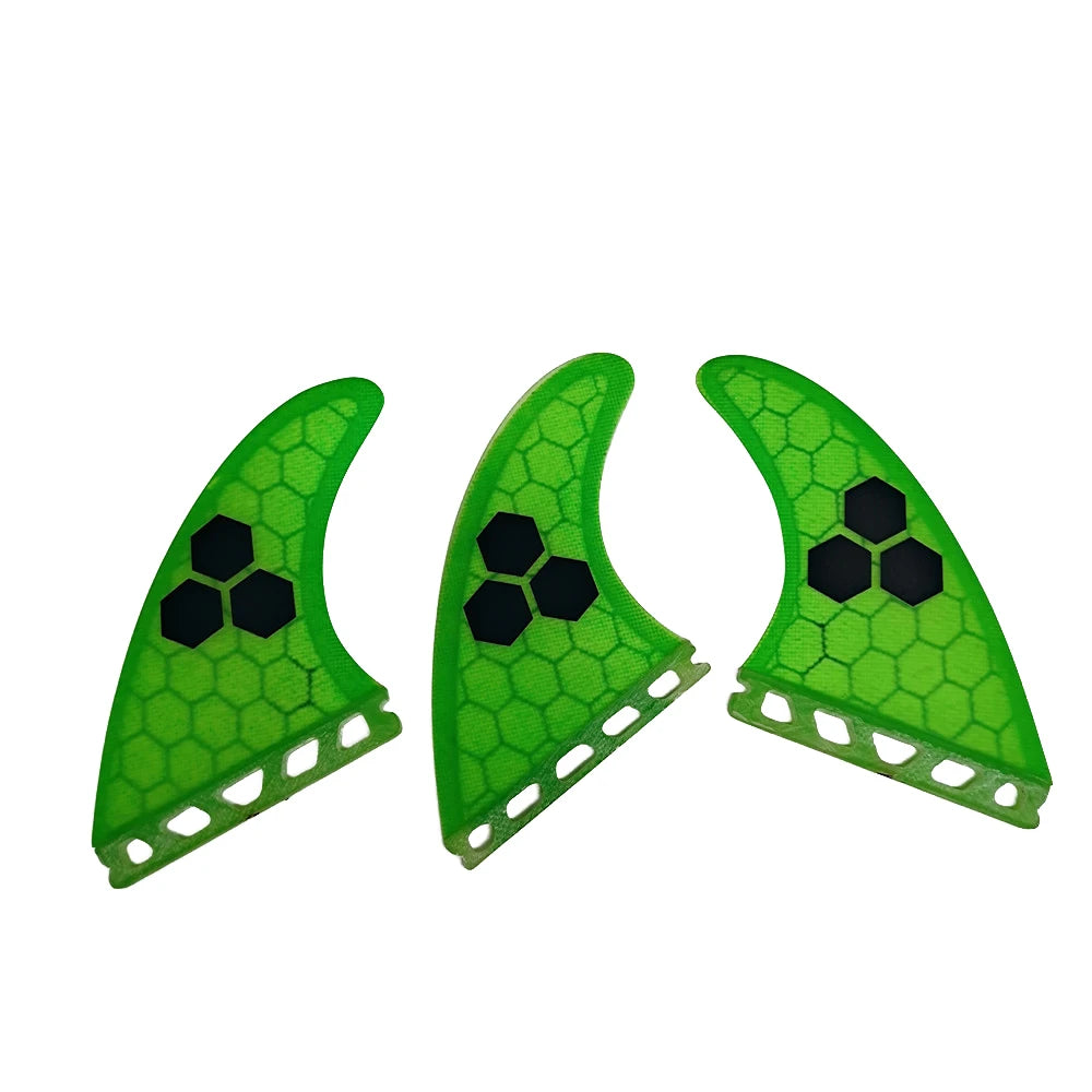 UPSURF FUTURE Surfboard Fins - 3-Piece Fiberglass Honeycomb Fin Set (G3/G5/G7)