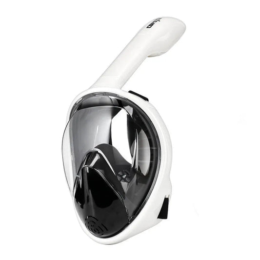 COPOZZ Professional Full Face Snorkel Mask - Anti-Fog Diving Goggles for Adults
