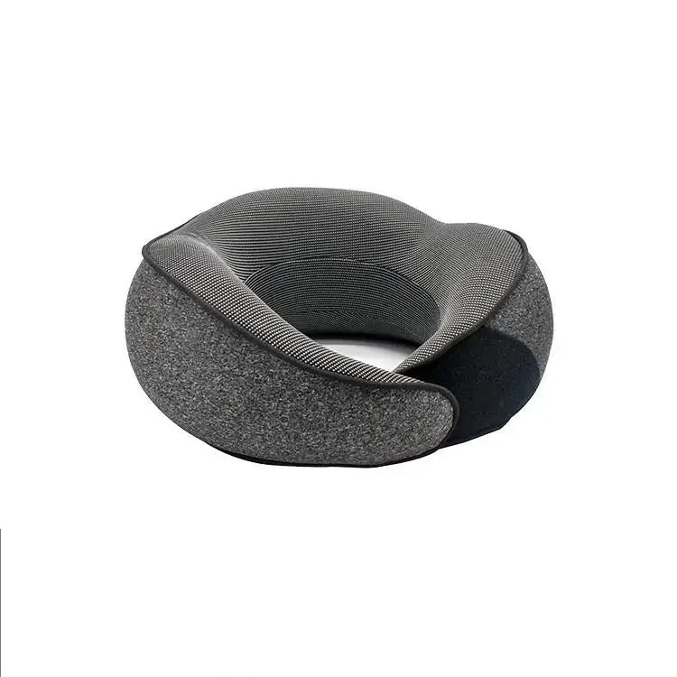 Memory Foam Travel Neck Pillow - U-Shaped Ergonomic Support