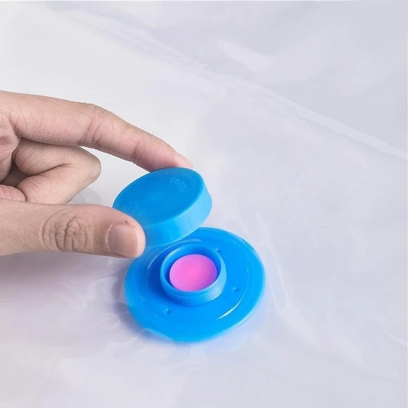 Vacuum Storage Bags with Pump - Space Saving Compression Bags for Clothes and Travel