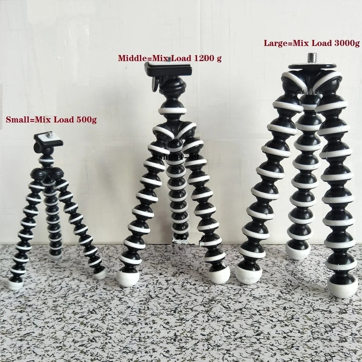 Knotolus Octopus Flexible Tripod Stand - Universal Mini Tripod for Smartphones, DSLR & Action Cameras