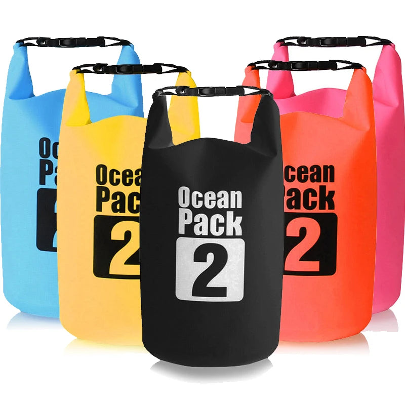 AONIJIE 2L Waterproof Dry Bag - Outdoor Water Sports Storage Pouch