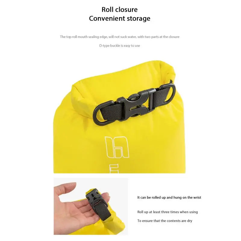 GZYF Waterproof Dry Bag - Ultralight Storage for Water Sports (3L-75L)