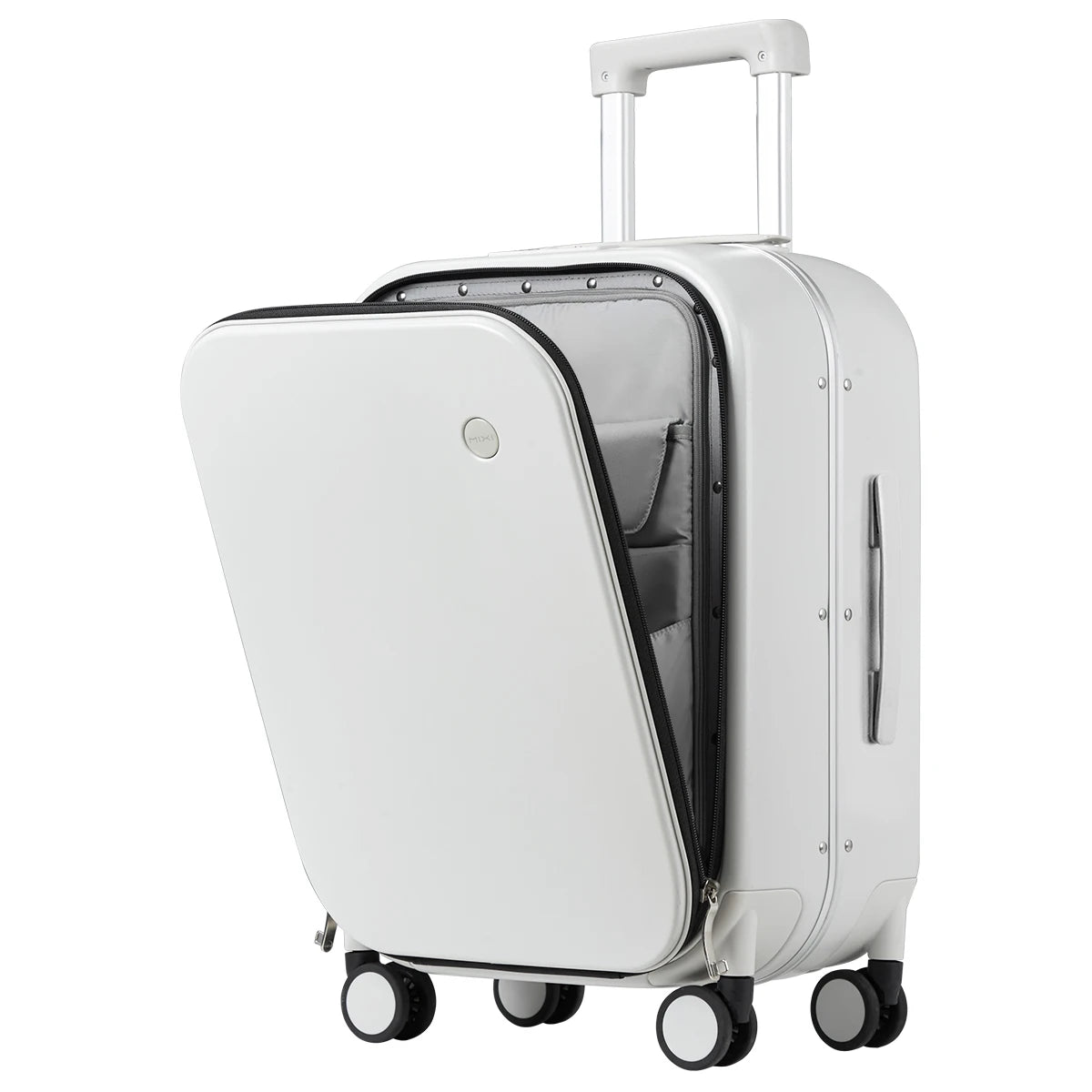 Mixi Aluminum Frame Rolling Suitcase - Premium Carry-On Luggage