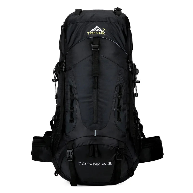 70L Large Capacity Camping Backpack - Outdoor Hiking Travel Rucksack