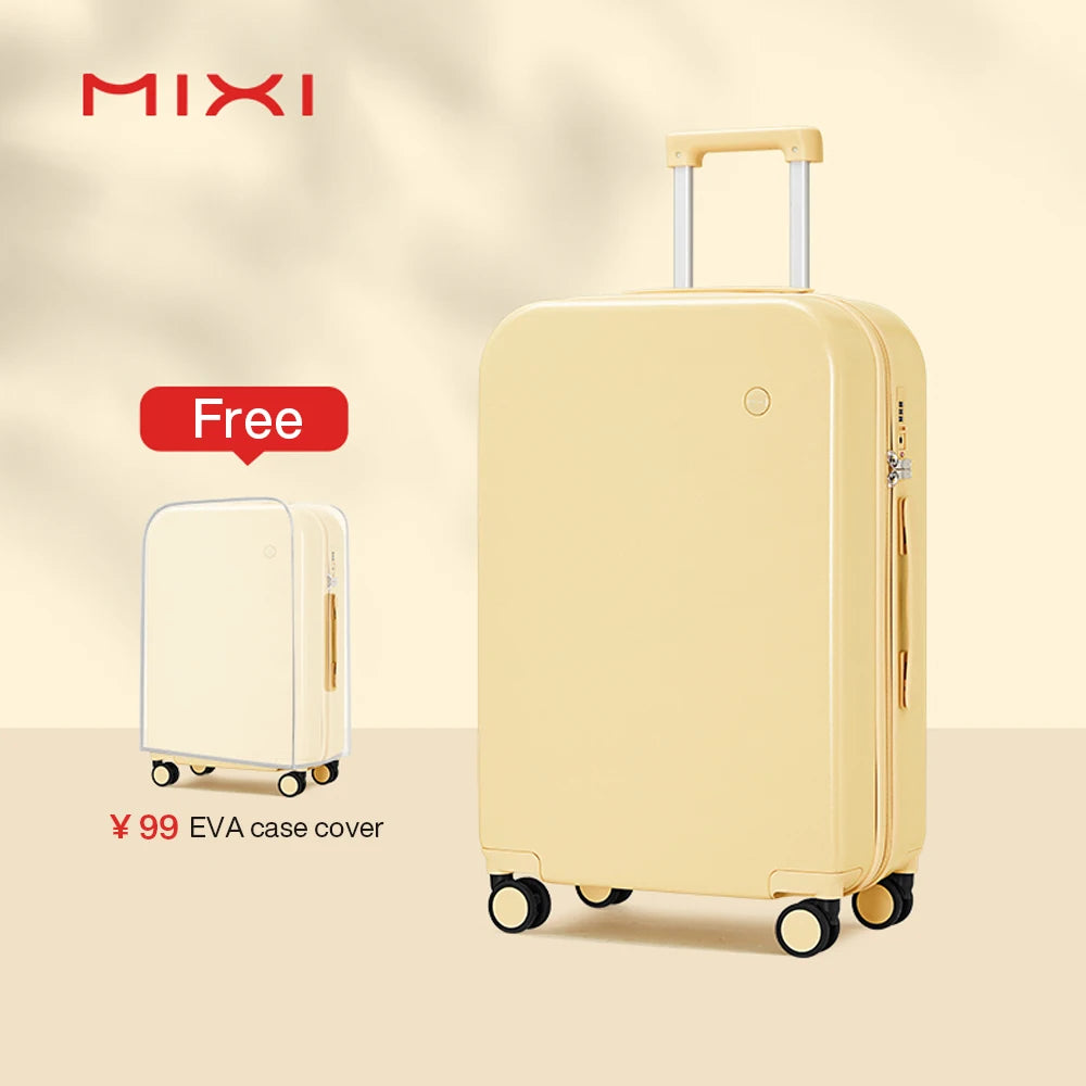 Mixi Hardside Luggage Collection - Premium Travel Suitcase with Spinner Wheels