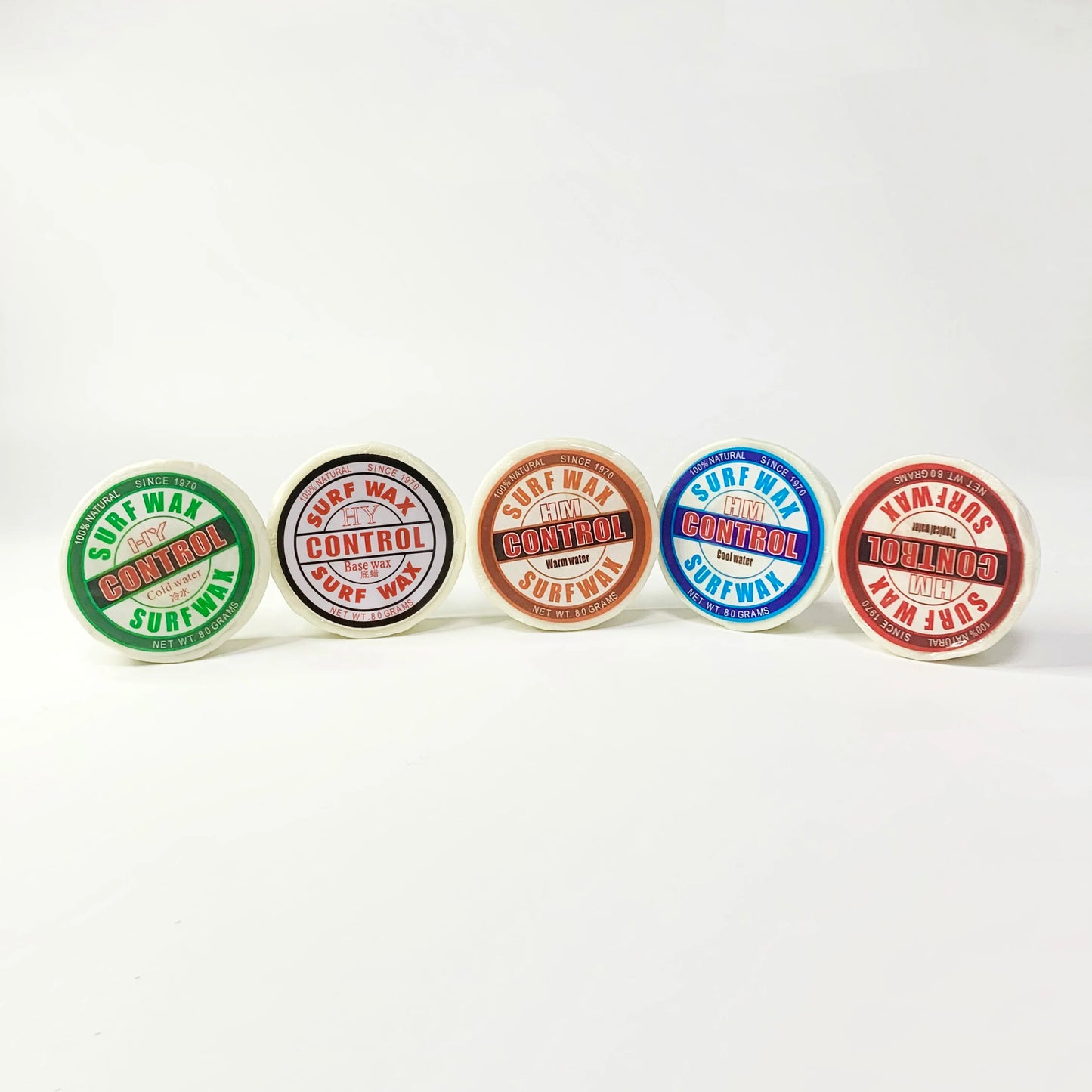 Professional Surfboard Wax 80g - Anti-Slip Formula for All Water Temperatures