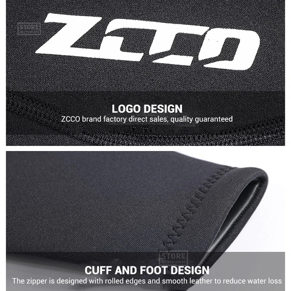 Men's 3mm Neoprene Wetsuit - Professional Diving & Surfing Suit