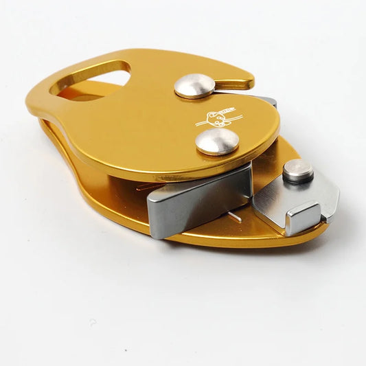 Professional Rock Climbing Belay Device - Automatic Anti-Fall Safety Equipment