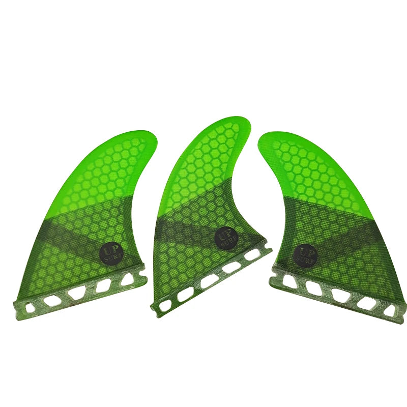 UPSURF FUTURE Surfboard Fins - 3-Piece Fiberglass Honeycomb Fin Set (G3/G5/G7)