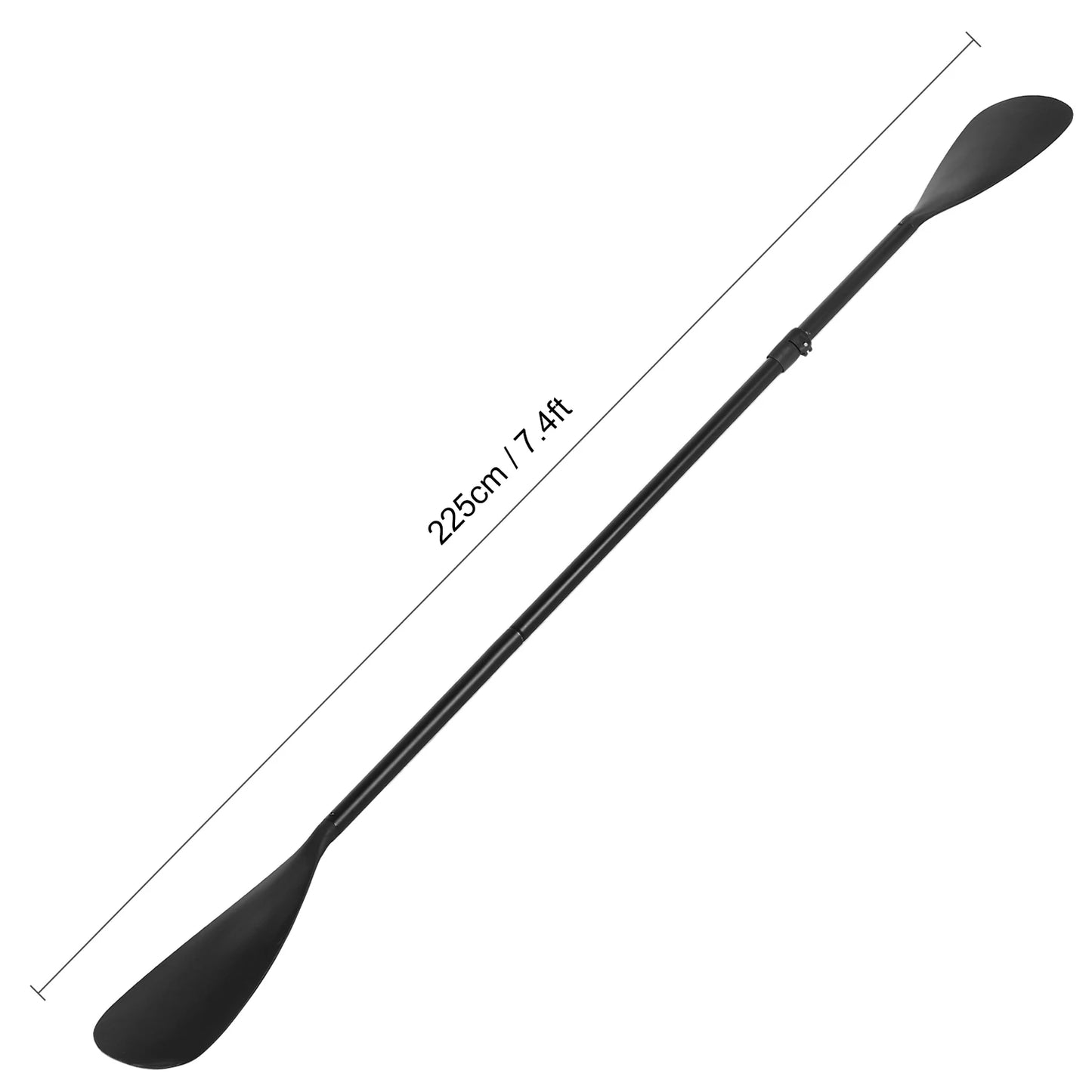 Adjustable 4-Piece Kayak Paddle - Dual Purpose for SUP and Inflatable Boats