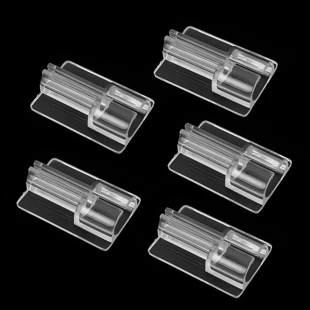 Silicone Cable Protector Sleeve - Transparent Charging Cord Cover (5-Pack)