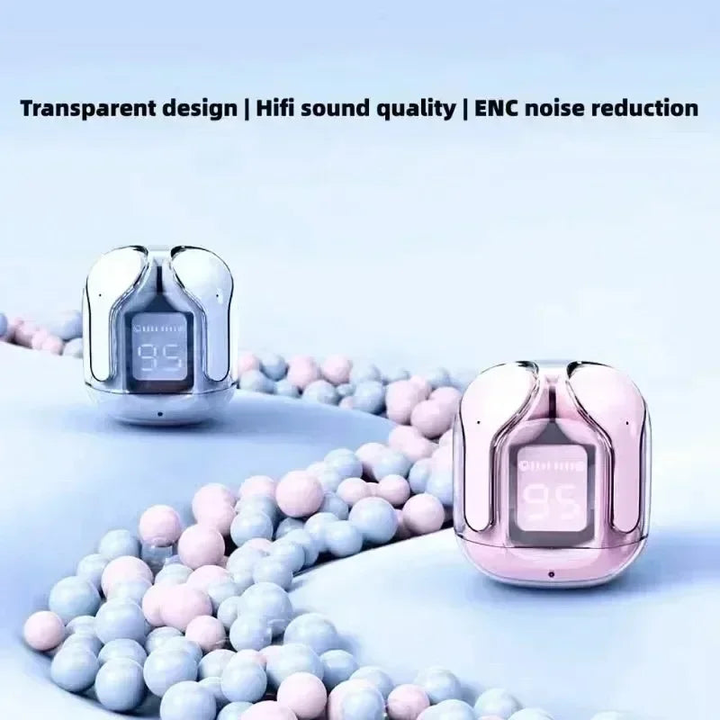 T2 Wireless Bluetooth 5.2 Earbuds - Low Latency Gaming Headphones