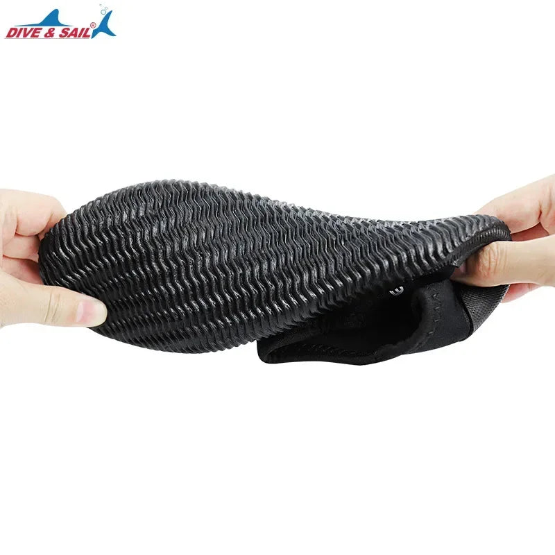 Professional 3mm Neoprene Diving Boots - High-Top Warm Water Shoes