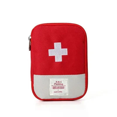 Portable First Aid Kit - Compact Emergency Medical Bag for Travel & Home