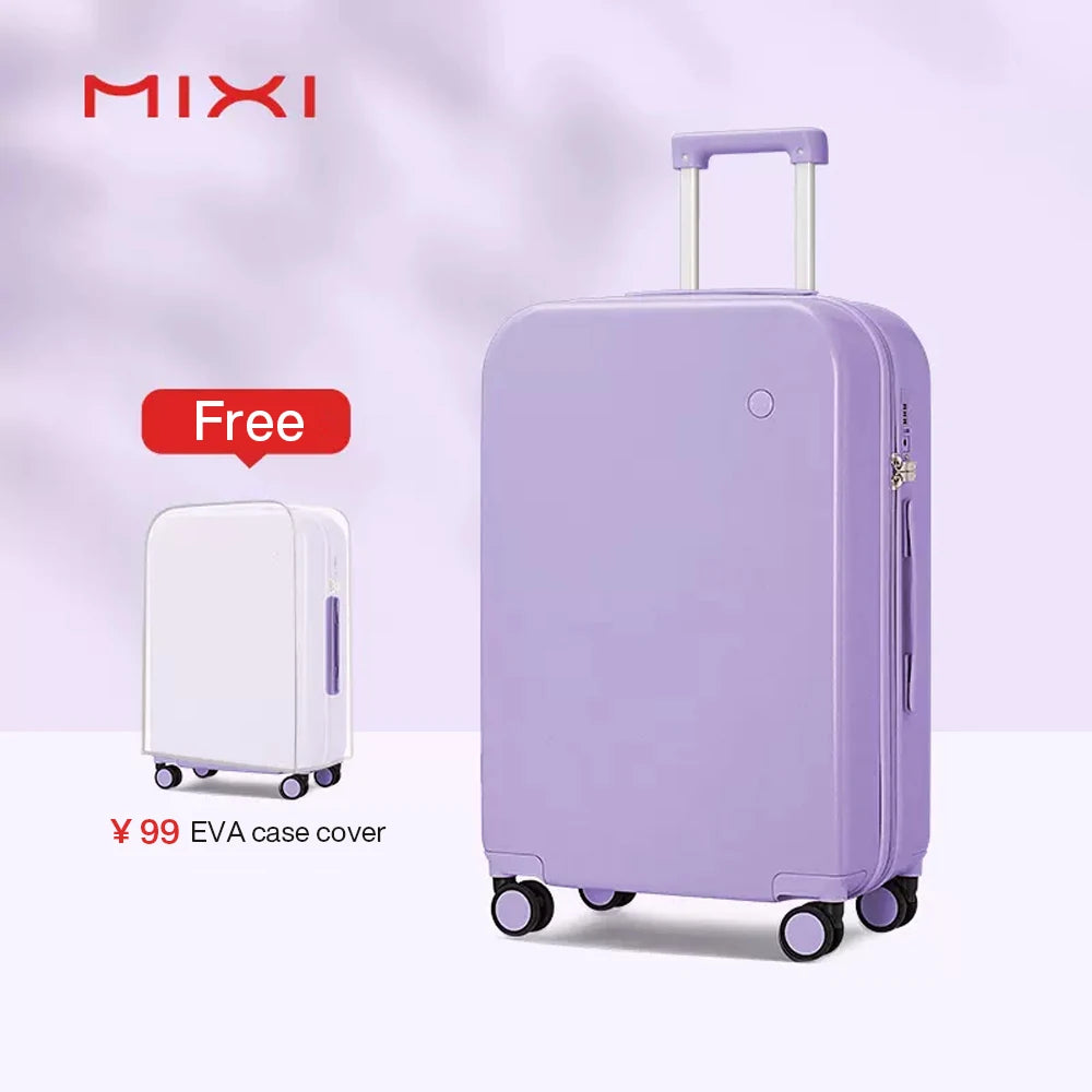 Mixi Hardside Luggage Collection - Premium Travel Suitcase with Spinner Wheels
