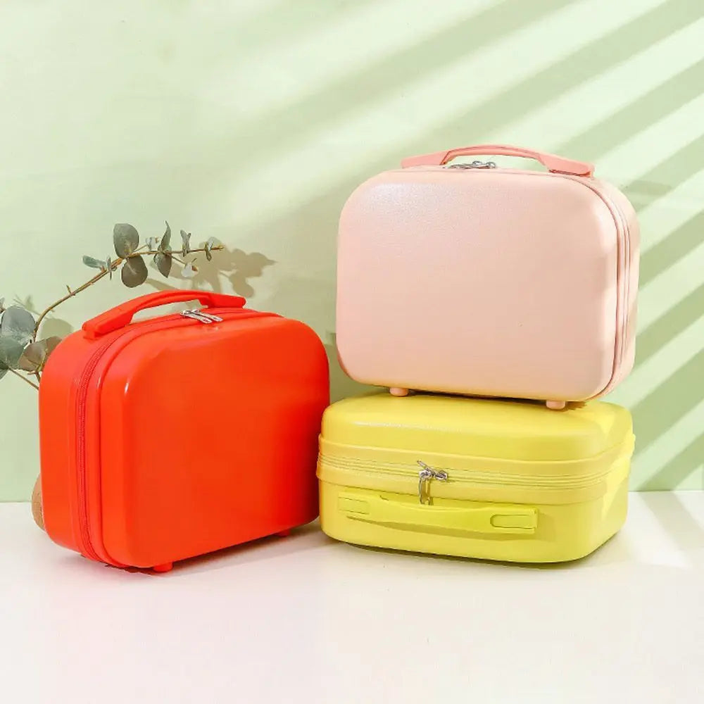 14-Inch Mini Carry-On Suitcase for Women - Travel Luggage & Makeup Case