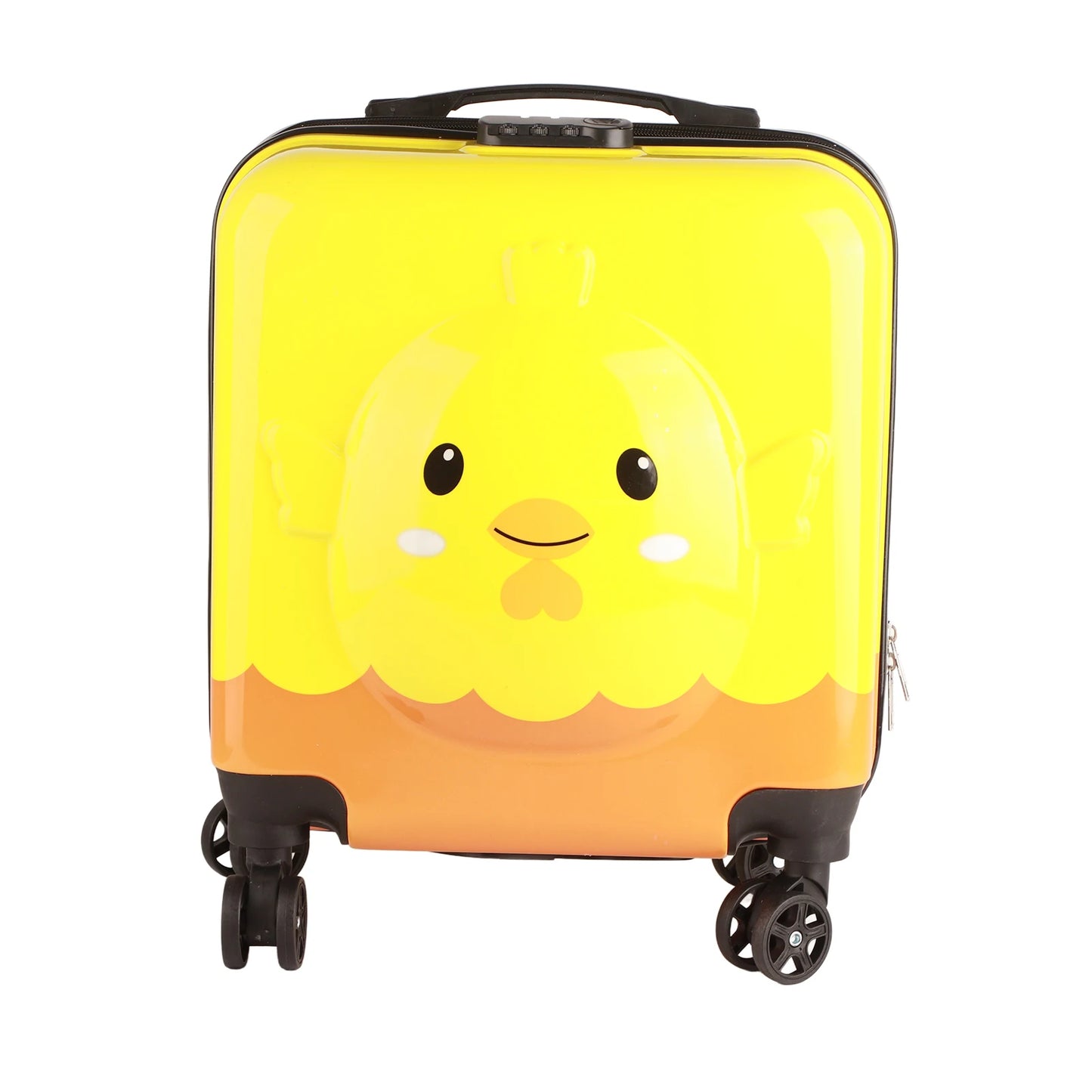 Children's Rolling Suitcase with 360° Spinner Wheels