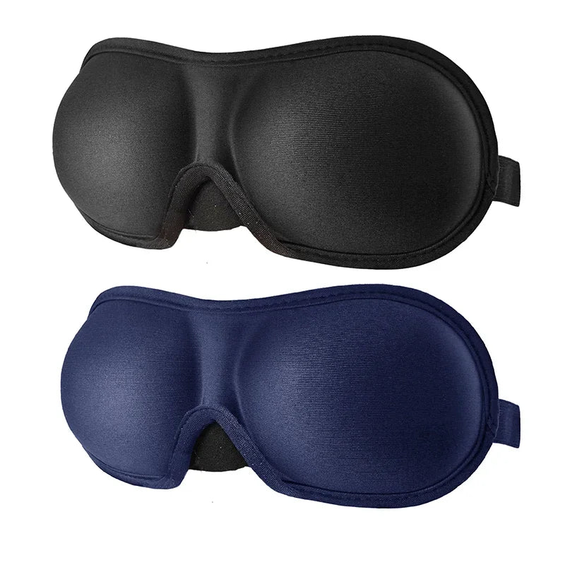 DEDOMON 3D Sleep Mask - Soft Contoured Eye Mask for Complete Light Blocking & Restful Sleep