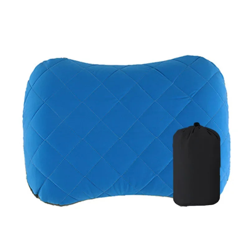 Ultralight Inflatable Travel Pillow - Ergonomic Neck & Lumbar Support