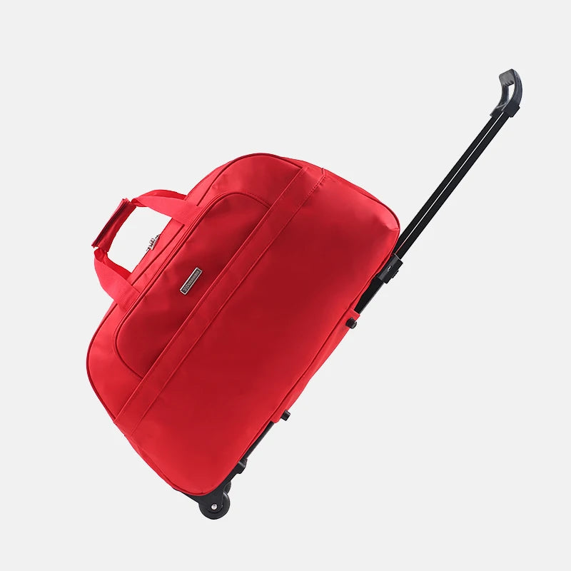 Felemi Large Capacity Rolling Luggage - Waterproof Travel Suitcase with Wheels