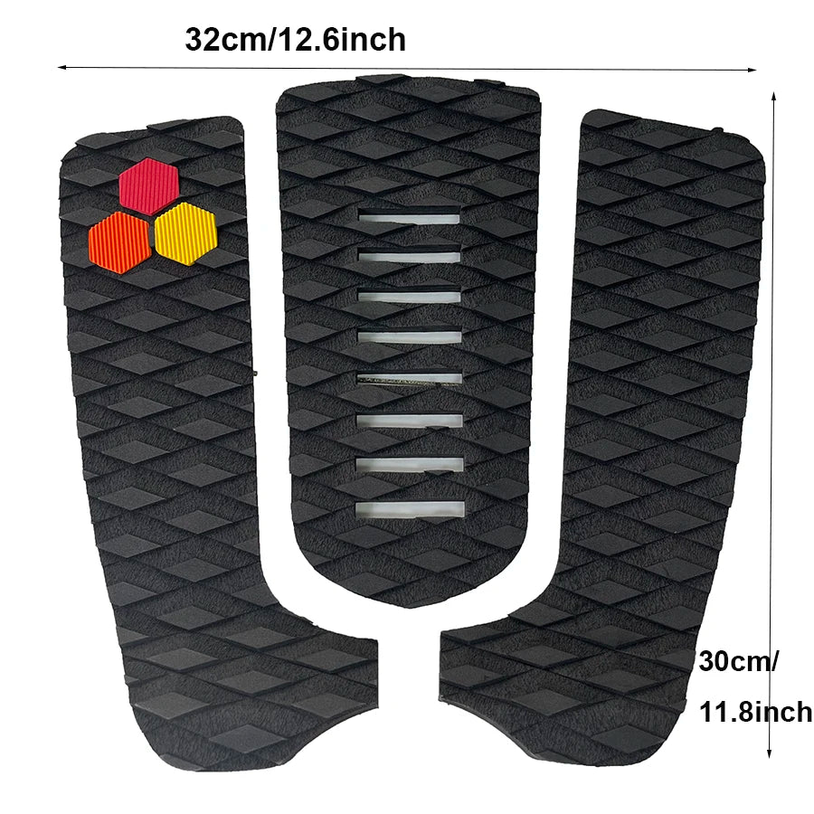 Premium EVA Foam Surfboard Traction Pad - Diamond Grip Non-Slip Deck Pad