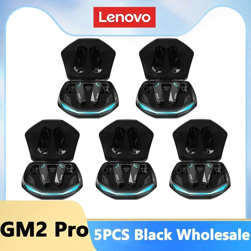 Lenovo GM2 Pro Wireless Gaming Earbuds - Bluetooth 5.3 with Active Noise Cancellation