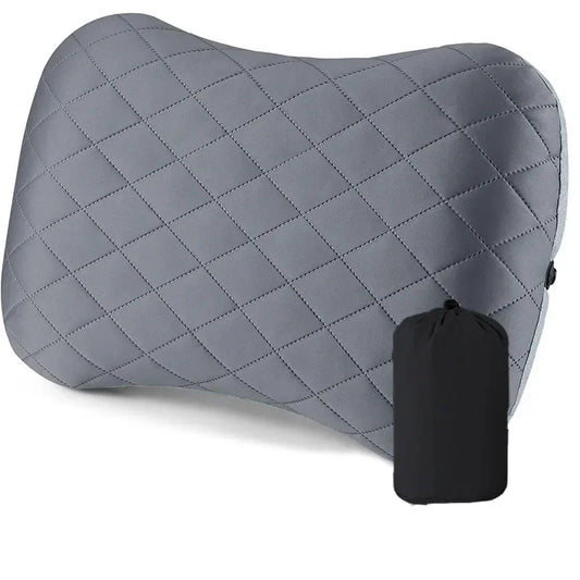 Ultralight Inflatable Travel Pillow - Ergonomic Neck & Lumbar Support